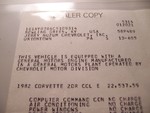 1982 Corvette T-Top For Sale