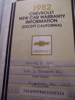 1982 Corvette T-Top For Sale