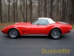 1973 Corvette Convertible For Sale