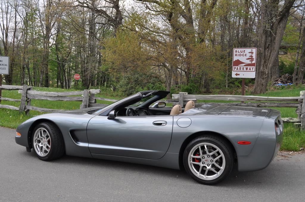 FS (For Sale) 2003 Spiral Gray Corvette Convertible in GA 23,900 obo