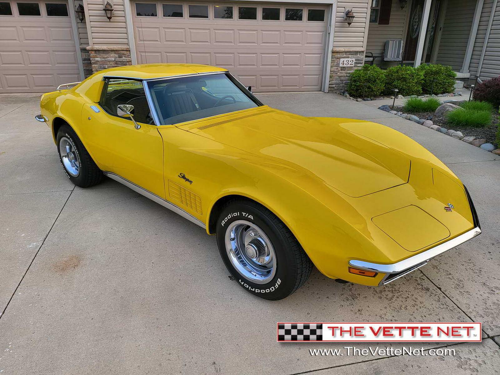1972 corvette for sale