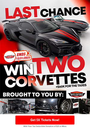 Win Two Corvettes!